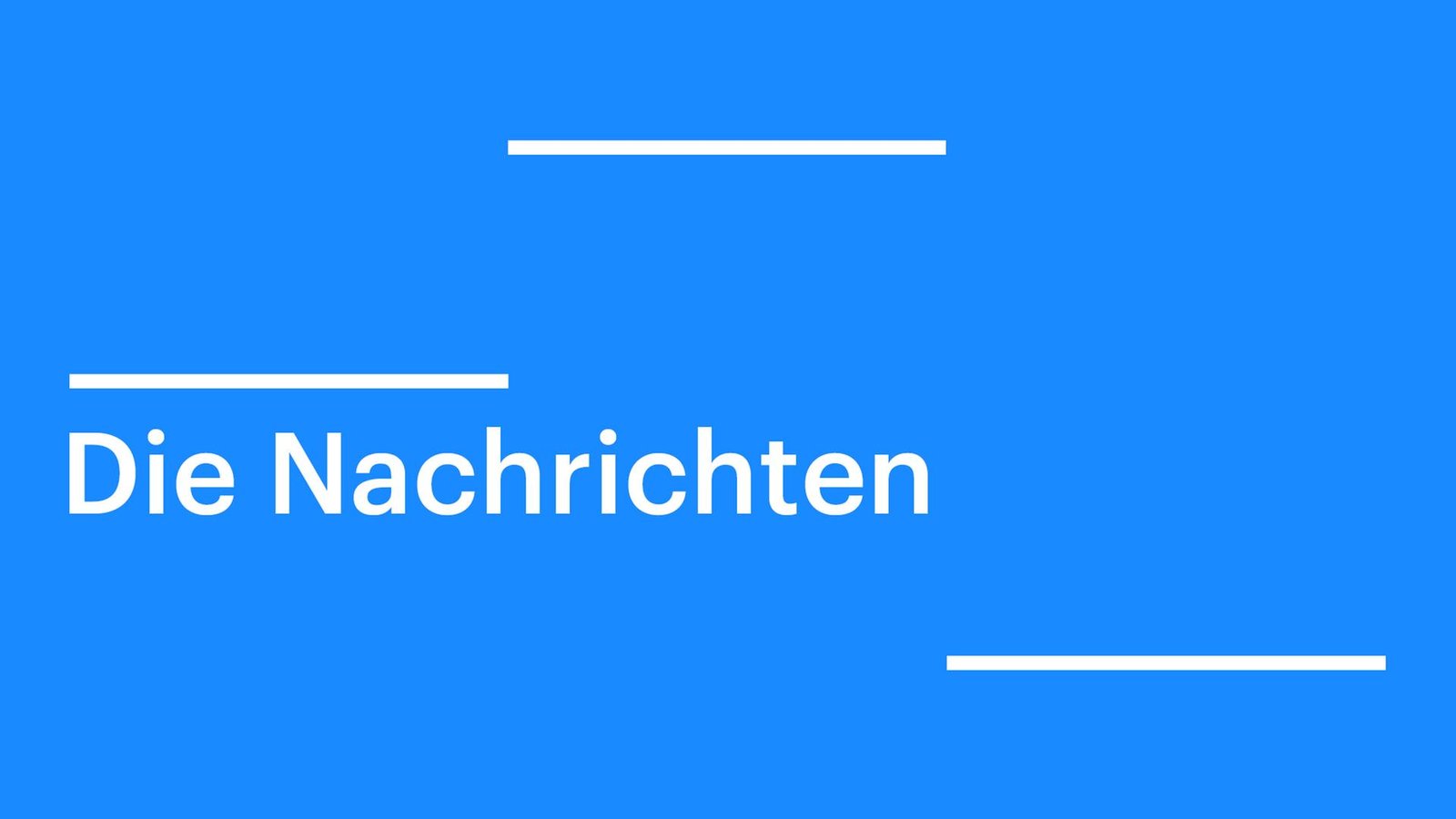 Nachrichten